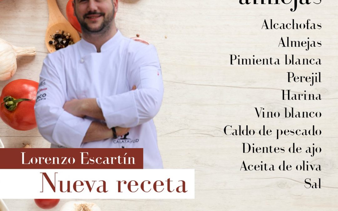 Cocinamos alcachofas con almejas con Lorenzo Escartín
